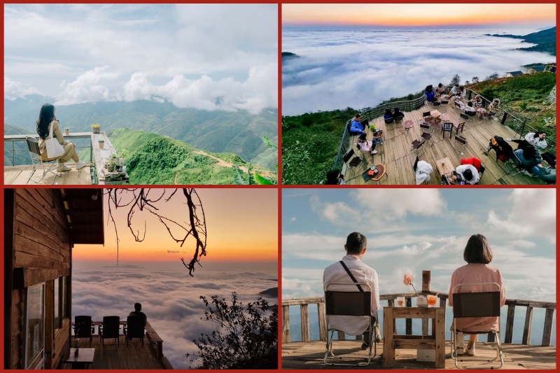 Cloud hunting cafes in Ta Xua